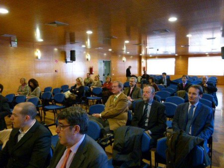 Asistentes a la inauguración